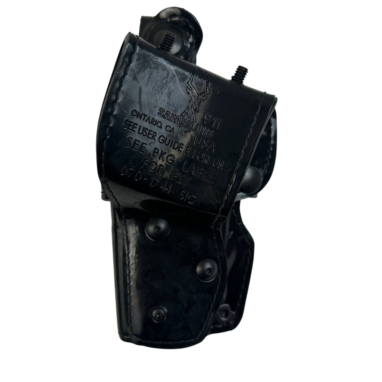 Safariland 070 SSIII Level III Retention Duty Holster – SIG P229R DAK, Plain Black (Right Hand)