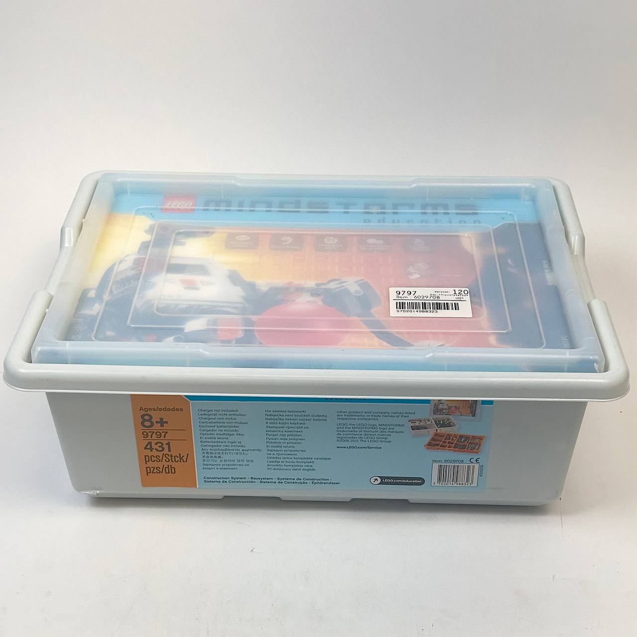 Lego 9797 Education Set with battery complete inventory sorted and wrapped