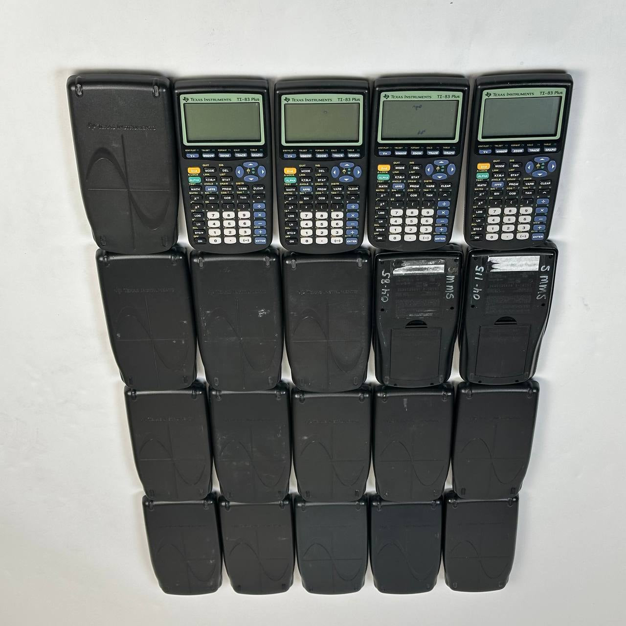 Texas Instruments TI-83 Plus Graphing Calculator Lot of 20 TI-83 for parts only