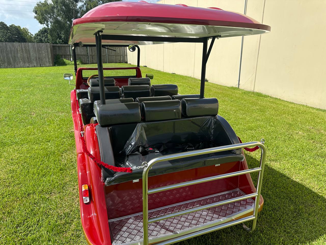 Vintage Electric 11-Passenger Sightseeing Cart