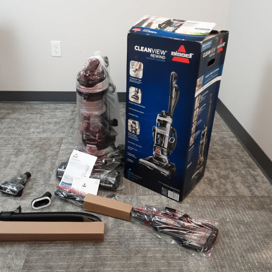 BISSELL Clean View Rewind Pet Upright Vacuum New Open Box