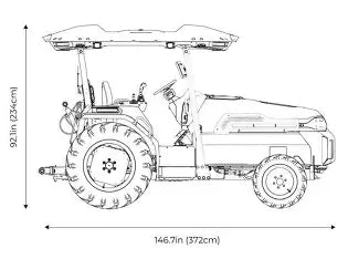 Monarch Tractor MK-V EV Electric Tractor Made in the USA Brand New