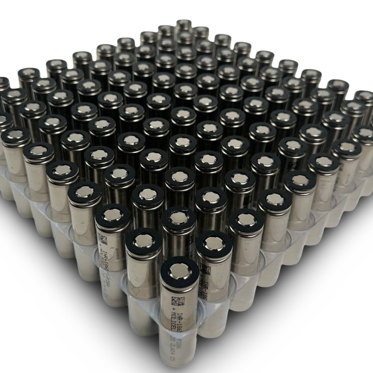 100 pcs Molicel 18650 2800 mAH 35A Li-ion Battery. INR-18650-P28A 10.3 wh $1.75/cell