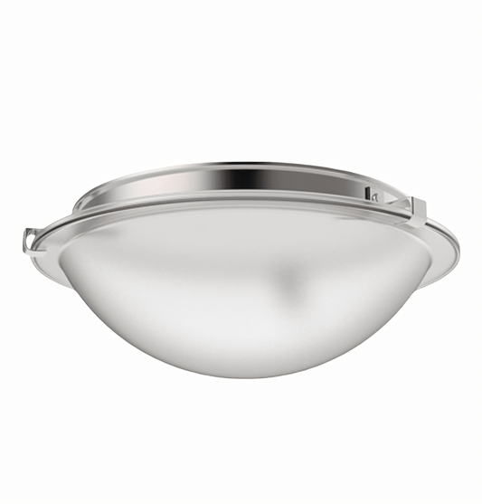 Cask Flush Light in Brushed Nickel